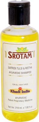 

Srotam Saffron, Tulsi & Reetha Shampoo ( Set of 1 Bottle)(210 ml)
