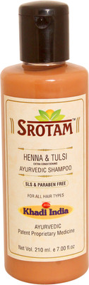 

Srotam Heena & Tulsi SLS & Paraben Free Shampoo ( Set of 1 Bottle)(210 ml)