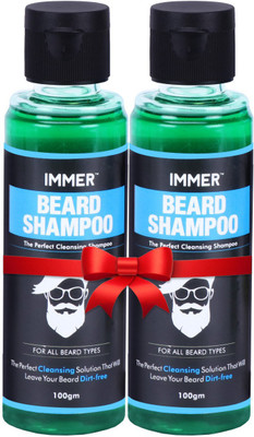 

IMMER Beard Shampoo Pack Of 2(100 ml)