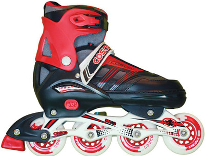 

Cosco Speed ( Size Medium ) In-line Skates - Size 35-38 UK(Red)