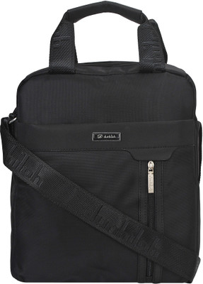 

dunhiloh Men Casual Black Polyester Messenger Bag