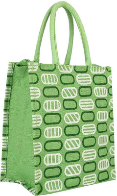 

Kroniv Men & Women Casual Green Jute Hand-held Bag
