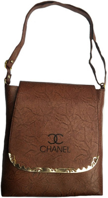 

Chanel Girls Evening/Party, Casual, Formal Brown PU Sling Bag