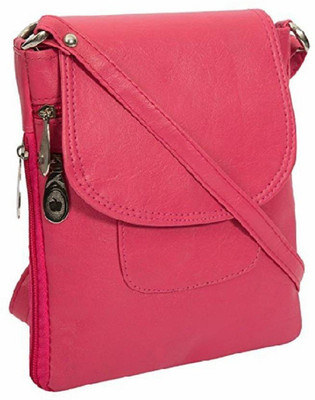 

AL Amazing Women Casual Pink PU Sling Bag