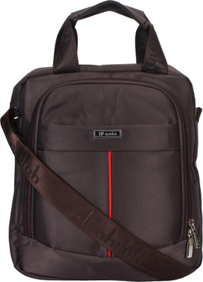

dunhiloh Men Casual Brown Polyester Messenger Bag