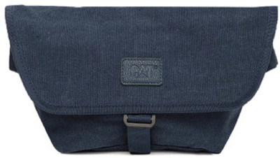 

CAT Men & Women Casual Blue Canvas Messenger Bag