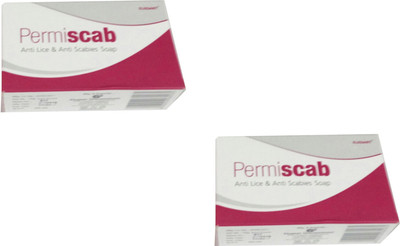 

Elegant PERMISCAB SOAP (ANTI LICE & ANTI SCABIES) PACK OF 2 * 75 GM(150 g, Pack of 2)