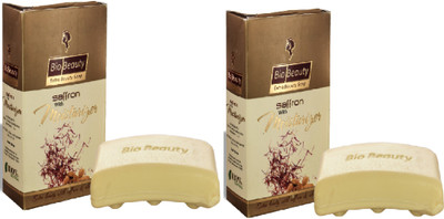 

BioBeauty bio beauty saffron soap With Moisturizer Extra Beauty With Saffron(100 g, Pack of 2)