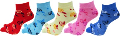 RC. ROYAL CLASS Women Self Design Ankle Length(Pack of 5)