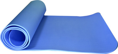 

Narains Packaging Anti Skid Yoga, Gymnastic Blue 6 mm Yoga Mat