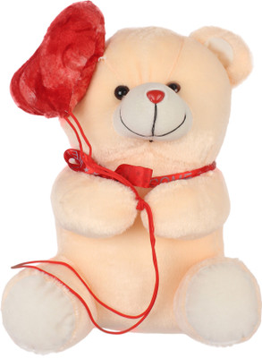 

BM I Love You Ballon Heart Teddy Bear (50X34CM) - 50 cm(Multicolor)