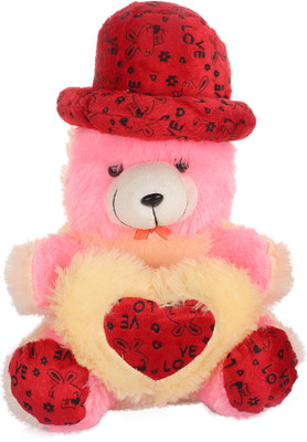

BM I Love You Heart Teddy Bear (45X32 CM) - 45 cm(Multicolor)