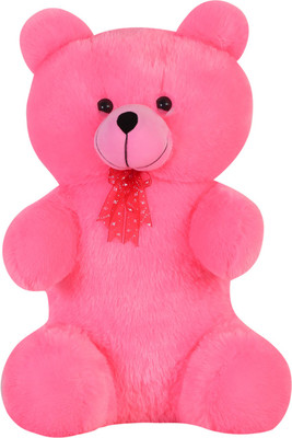 

MSFI Stuffed teddy Bear for Gifting 55 Cm Pink - 55 cm(Cream)