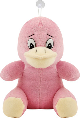 

Miss & Chief Little Cute Duck Teddy Bear Soft Stuff Toy - 17 cm(Pink)