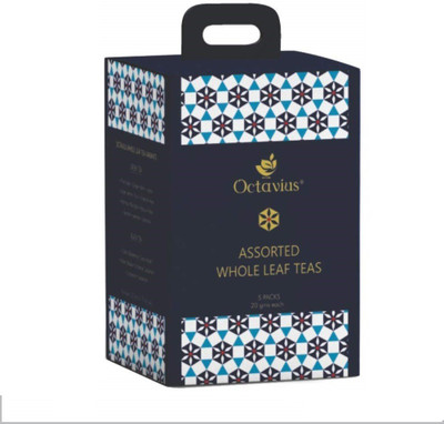 

Octavius OA5HT-020 Assorted Green Tea(5 Bags, Festive Gift Box)