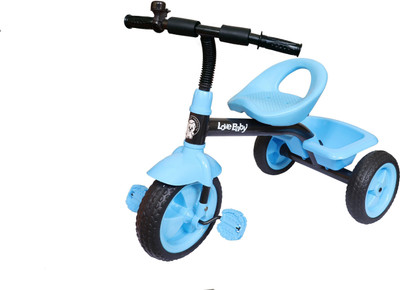 

kayoksh BABY TRICYCLE FOR KIDS WITH BASKET BLUE COLOUR KIDS TRICYCLE RECOMMENDED TRICYCLE FOR BABY GIRL OR TRICYCLE FOR BABY BOY OR TRICYCLE FOR TODDLER GIRL OR TRICYCLE FOR TODDLER BOY RECOMMENDED FOR TODDLER 1,2,3,4,5 YEAR CHILDREN TRICYCLE FOR KIDs kid