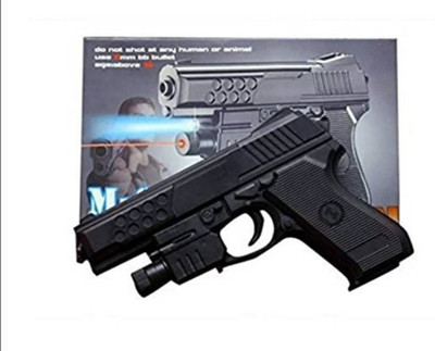 

TYSM Creation Sports M-2068 Laser Gun set with 6 mm Bullet(Black)