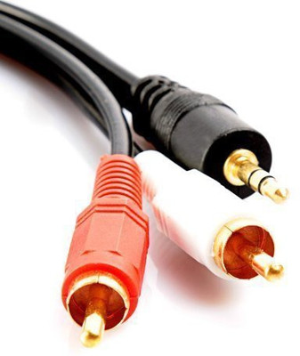 

MASE TV-out Cable 6.35 To 3.5 Audio Jack(Black, For Home Theater, 1.5 m)