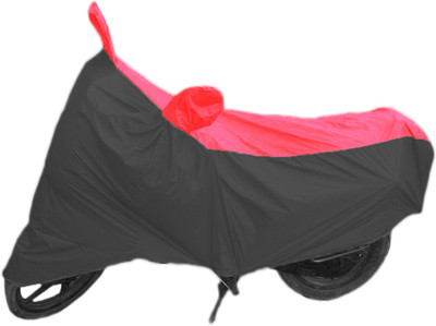 Amasree Two Wheeler Cover for Piaggio(Vespa VXL, Red, Grey)