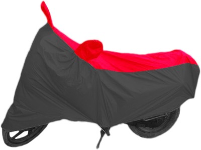 Amasree Two Wheeler Cover for Mahindra(Stallio, Grey, Maroon)