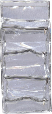 

Roshiaaz Elegent Carry Bag makeup Vanity Box(Silver)
