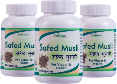 

VitaGreen SAFED MUSLI(500 mg)