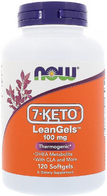 

Now Foods Now Foods, 7-Keto LeanGels, 100 mg, 120 Softgels(120 No)