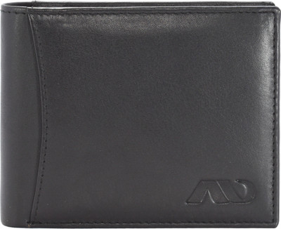 

ANNODYNE Men Black Genuine Leather Wallet(6 Card Slots)