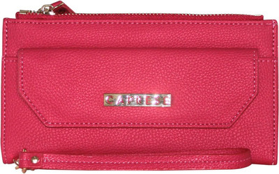 

Caprese Women Pink Artificial Leather Wallet(3 Card Slots)