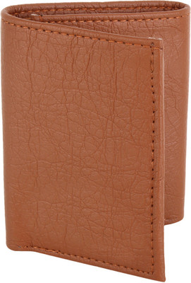 

MenStylam Boys Tan Artificial Leather Wallet(4 Card Slots)