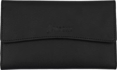 

ANICKS Women Black Artificial Leather Wallet(5 Card Slots)