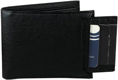 

ibex Boys Black Artificial Leather Wallet(10 Card Slots)