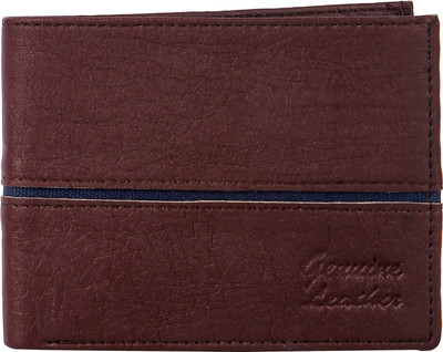 

Era Trader Men Casual Brown Genuine Leather Wallet(3 Card Slots)