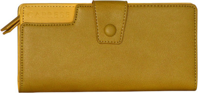 

Caprese Women Yellow Artificial Leather Wallet(3 Card Slots)