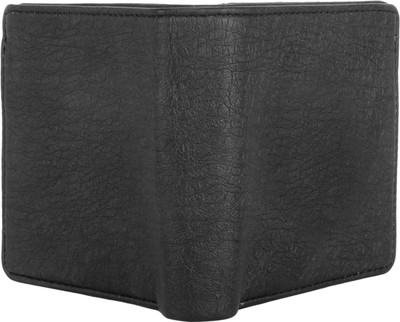 

MenStylam Men Casual Black Artificial Leather Wallet(7 Card Slots)
