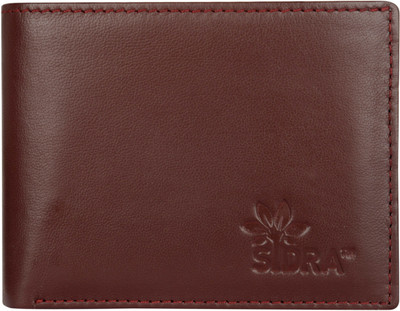 

Sidra Men Maroon Genuine Leather Wallet(7 Card Slots)