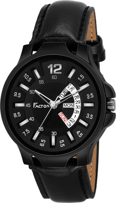 Factor FR-G569-BKBK-DD Super Black Party Player Edition Analog Watch - For Men