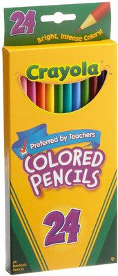 

Crayola 24CT COLOURED PENCILS-LONG