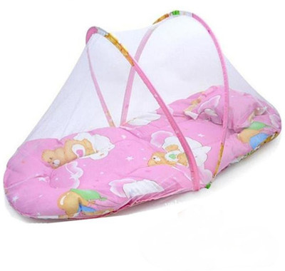 

True Joys Premium Comfort For New Born Baby 0 to 1 Years With Mosquito Protective Net Baby Bed Multicolor(Fabric, Multicolor)