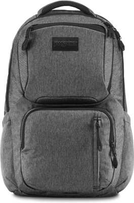 

JanSport Nova 31 L Laptop Backpack(Grey), Black white herringbone