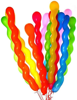 

Amul Printed spiral b3 Balloon(Multicolor, Pack of 25)
