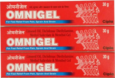 

Cipla OMNIGEL 30 GM PACK OF 3 Gel(20 g)