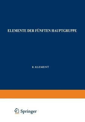 Elemente der Fuenften Hauptgruppe(German, Paperback, Klement Robert)