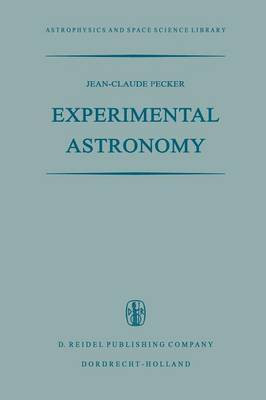Experimental Astronomy(English, Paperback, Pecker Jean-Claude)