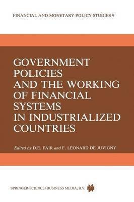 Government Policies and the Working of Financial Systems in Industrialized Countries(English, Paperback, unknown)