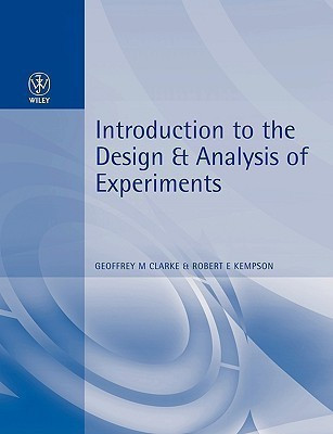 Introduction to the Design and Analysis of Experiments(English, Paperback, Clarke Geoffrey M.)