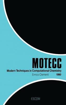 Modern Techniques in Computational Chemistry: MOTECC (TM)-90(English, Hardcover, unknown)