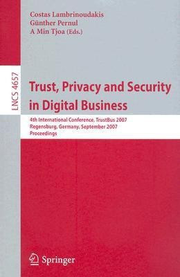 Trust, Privacy and Security in Digital Business(English, Paperback, unknown)