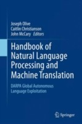 Handbook of Natural Language Processing and Machine Translation(English, Hardcover, unknown)
