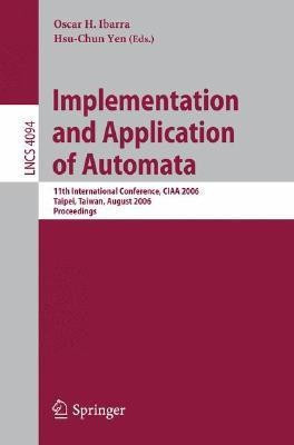 Implementation and Application of Automata(English, Paperback, unknown)
